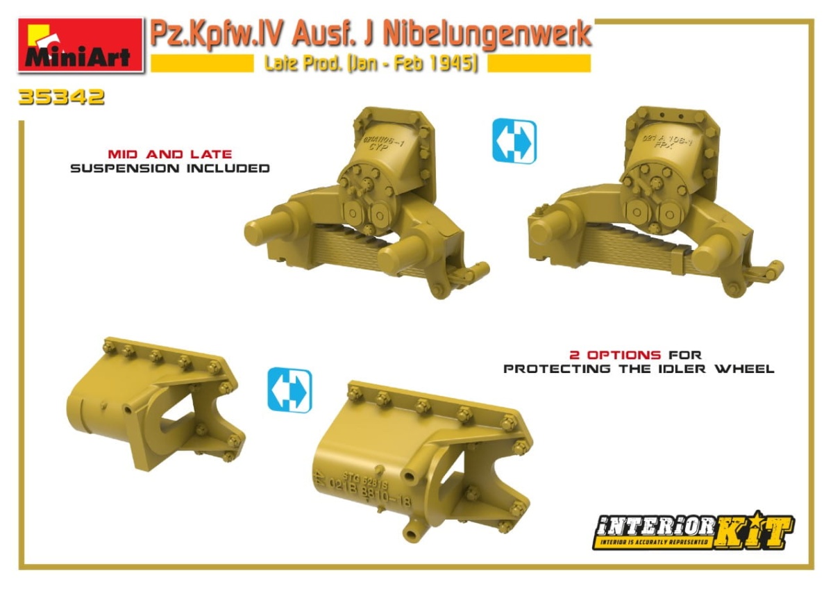 Zdjęcie dodatkowe produktu Pz.Kpfw.IV Ausf. J Nibelungenwerk 1:35 MiniArt 35342