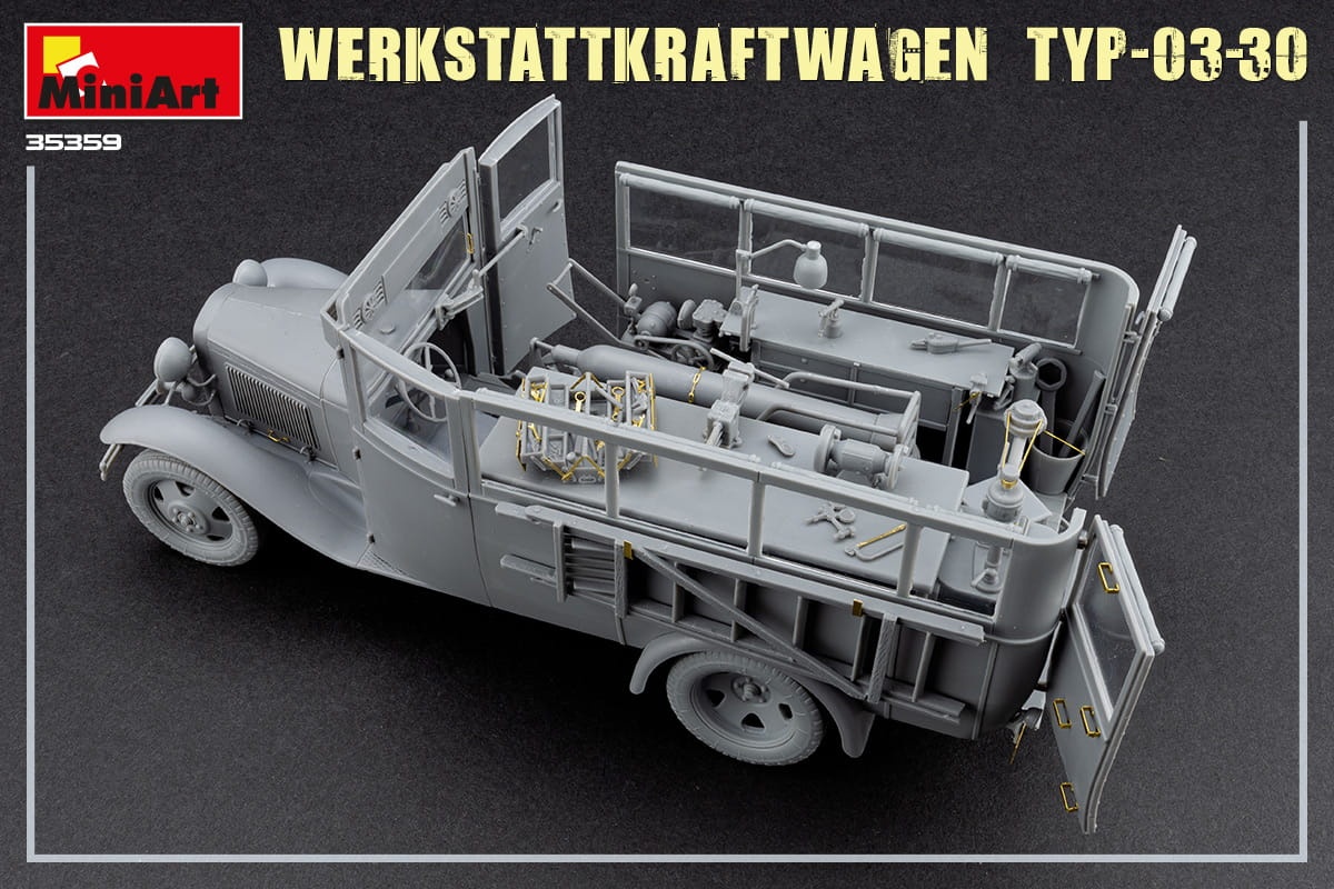Zdjęcie dodatkowe produktu Werkstattkraftwagen Typ-03-30 1:35 MiniArt 35359