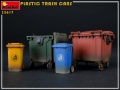 Zdjęcie dodatkowe produktu Plastic Trash Cans 1:35 MiniArt 35617