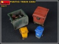 Zdjęcie dodatkowe produktu Plastic Trash Cans 1:35 MiniArt 35617
