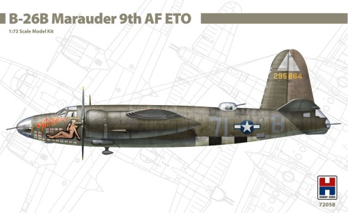 B-26 B Marauder 9th AF ETO 1:72 Hobby 2000 72058