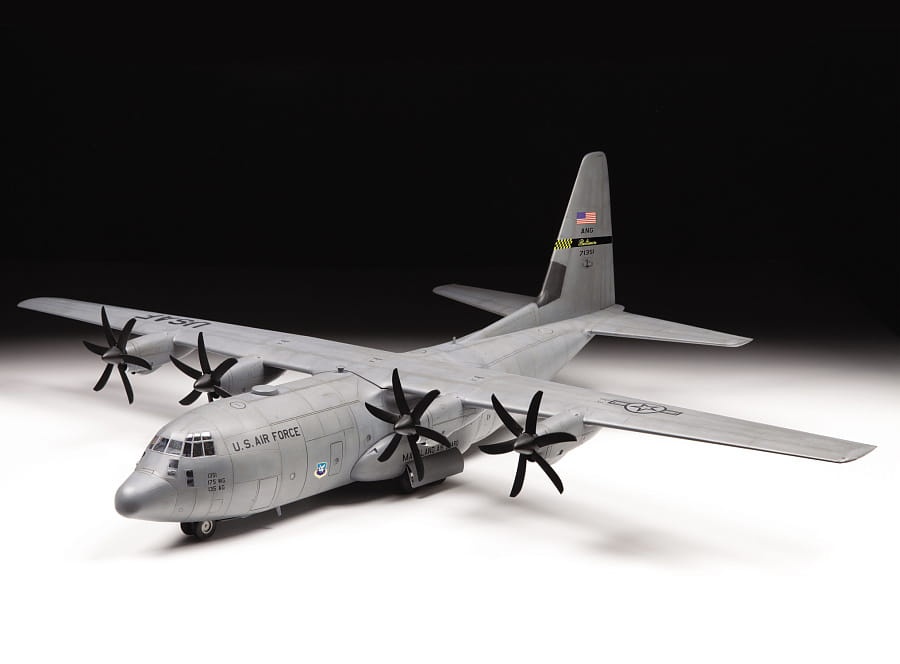 Zdjęcie dodatkowe produktu C-130J Amerykański wojskowy samolot transportowy 1:72 Zvezda 7325