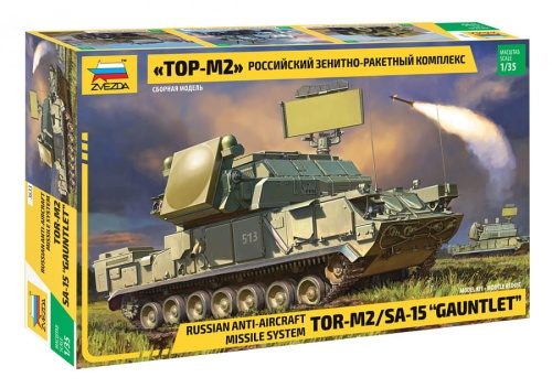 TOR-M2/SA-15 Gauntlet Russian surface-to-air system 1:35 Zvezda 3633