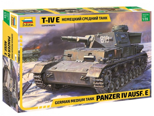 Pz.Kpfw. IV Ausf. E 1:35 Zvezda 3641