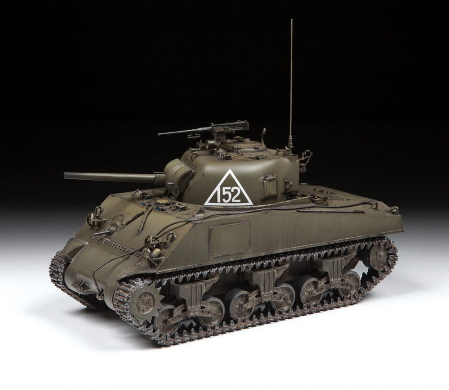 Zdjęcie dodatkowe produktu M4A2 Sherman 1:35 Zvezda 3702