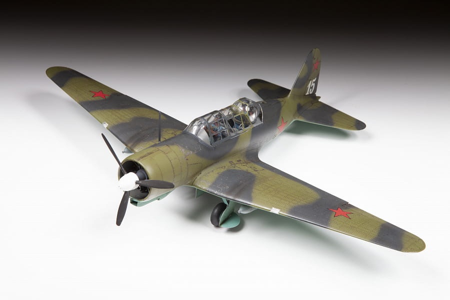 Zdjęcie dodatkowe produktu Su-2 radziecki bombowiec 1:48 Zvezda 4805