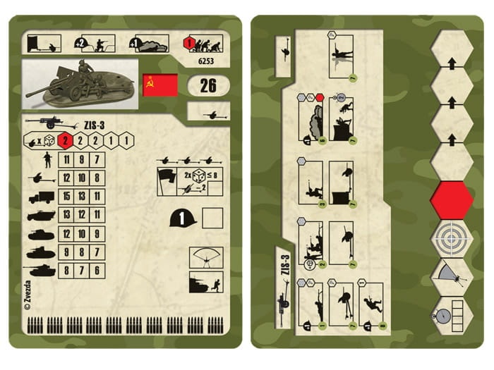 Zdjęcie dodatkowe produktu ZIS-3 radzieckie działo przeciwpancerne 1:72 Zvezda 6253