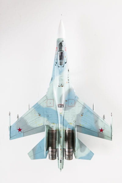 Zdjęcie dodatkowe produktu Su-27SM Flanker B Mod 1 myśliwiec przewagi powietrznej 1:72 Zvezda 7295