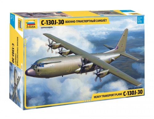 C-130J-30 American transport aircraft 1:72 Zvezda 7324