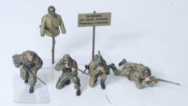 Zdjęcie dodatkowe produktu Sowieccy snajperzy 1941-1943 1:35 Zvezda 3597