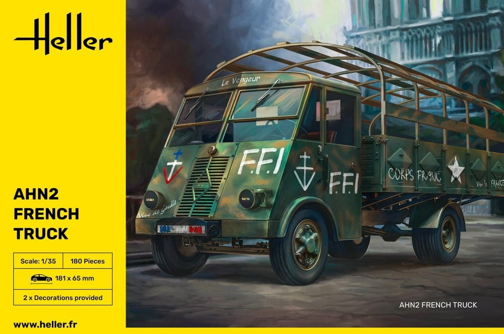 Zdjęcie dodatkowe produktu AHN2 French Truck 1:35 Heller 30324