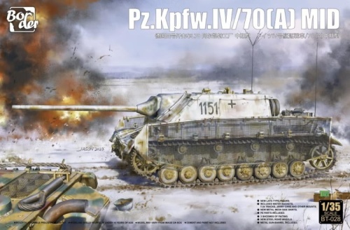 Pz.Kpfw. IV/70 (A) Mid Version 1:35 Border Model BT028