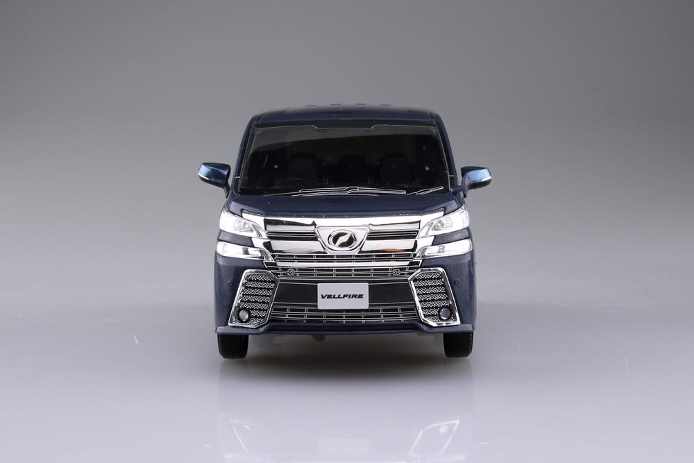 Zdjęcie dodatkowe produktu Toyota Vellfire (Grayish Blue Mica Metallic) SNAP KIT 1:32 Aoshima 05633