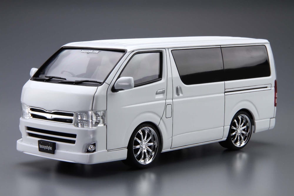 Zdjęcie dodatkowe produktu Boxystyle TRH200V Hiace Super GL '10 1:24 Aoshima 05895