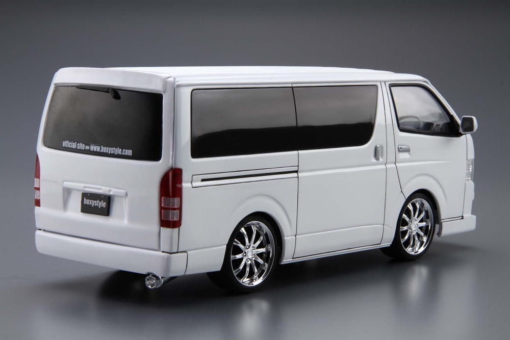 Zdjęcie dodatkowe produktu Boxystyle TRH200V Hiace Super GL '10 1:24 Aoshima 05895