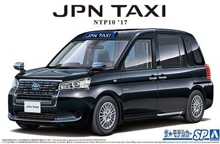 Zdjęcie główne produktu Toyota JPN Taxi NTP10 17 (Black) 1:24 Aoshima 05713