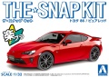 Zdjęcie główne produktu Toyota 86 (Pure Red) SNAP KIT 1:32 Aoshima 05755