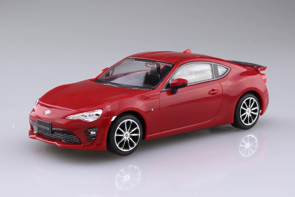 Zdjęcie dodatkowe produktu Toyota 86 (Pure Red) SNAP KIT 1:32 Aoshima 05755
