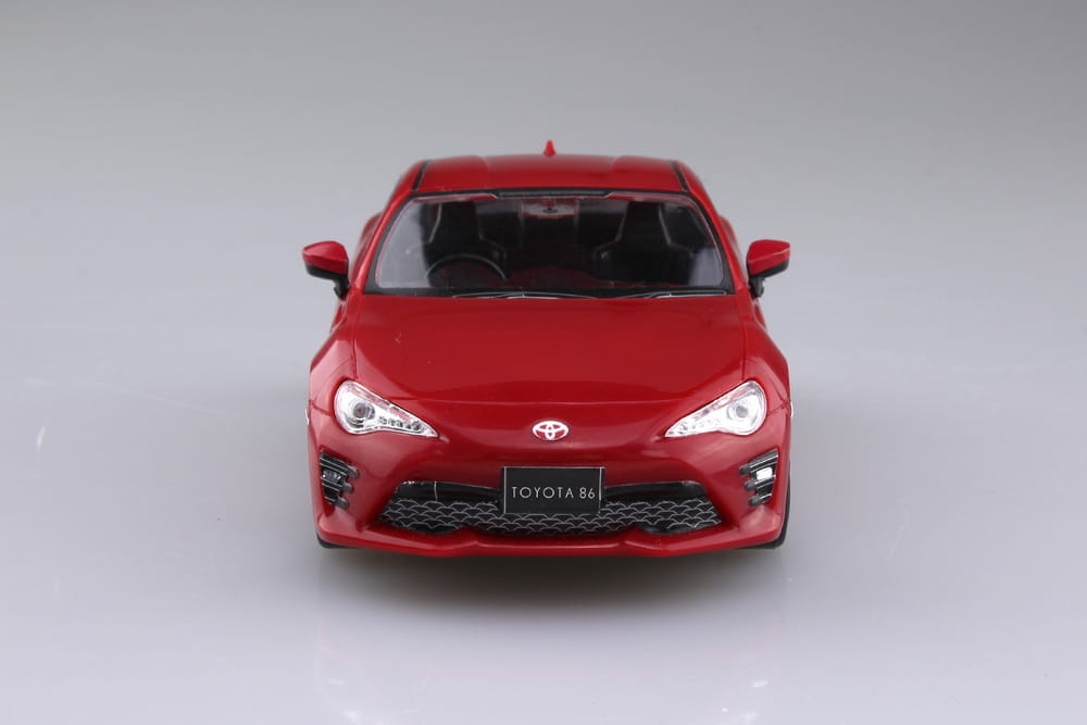 Zdjęcie dodatkowe produktu Toyota 86 (Pure Red) SNAP KIT 1:32 Aoshima 05755