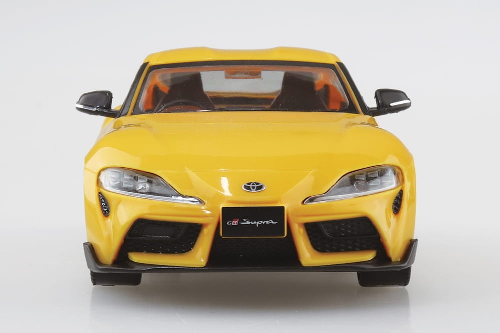 Zdjęcie dodatkowe produktu Toyota GR Supra (Lightning Yellow) SNAP KIT 1:32 Aoshima 05888