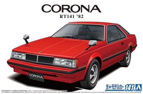 Toyota RT141 Corona Hardtop2000GT \'82 1:24 Aoshima 06270
