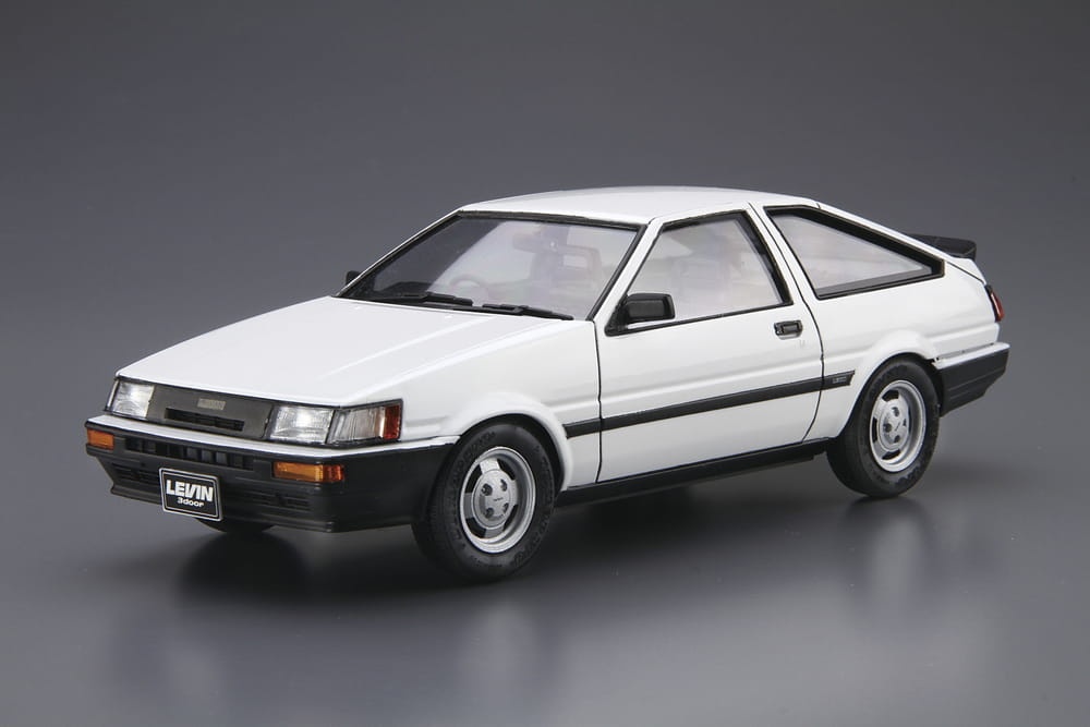 Zdjęcie dodatkowe produktu Toyota AE85 Corolla Levin 1500SR '85 1:24 Aoshima 05968