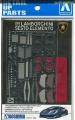 Zdjęcie dodatkowe produktu Photo-Etched Parts and Detail-up Parts Set for Lamborghini Sesto Elemento 1:24 Aoshima 01076