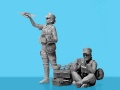 Zdjęcie dodatkowe produktu War has no gender (female service of Ukraine Armed Forces) 1:35 ICM 35755