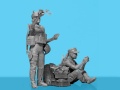 Zdjęcie dodatkowe produktu War has no gender (female service of Ukraine Armed Forces) 1:35 ICM 35755