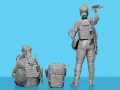 Zdjęcie dodatkowe produktu War has no gender (female service of Ukraine Armed Forces) 1:35 ICM 35755