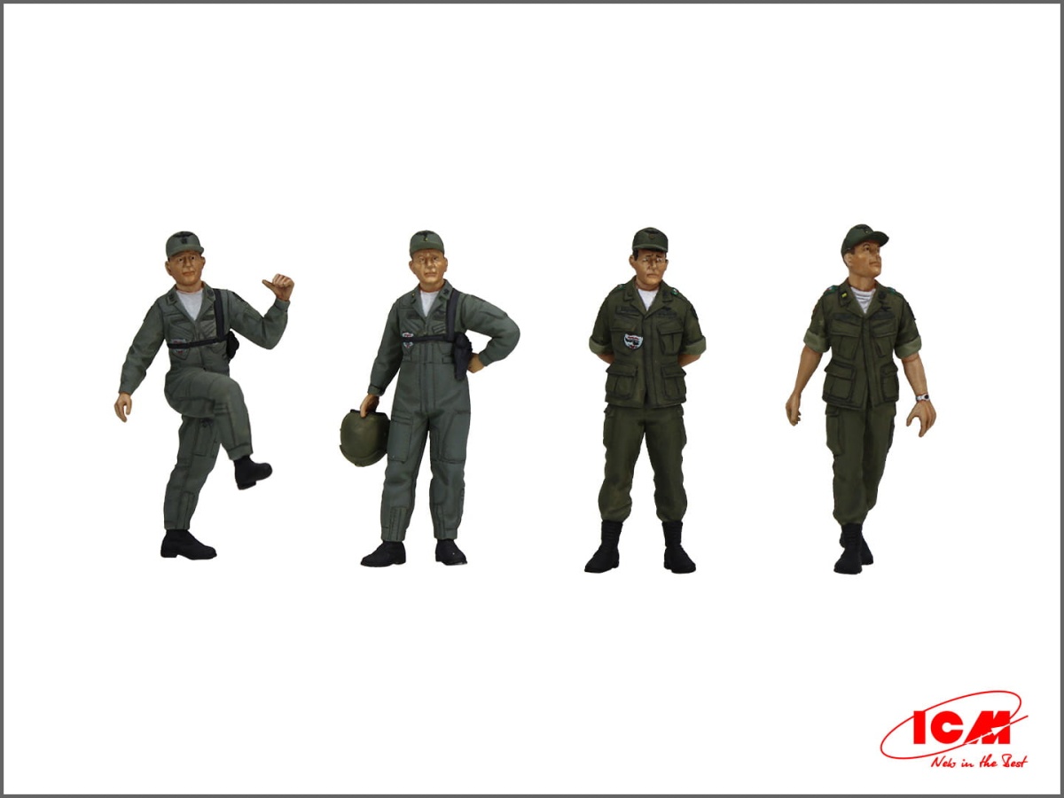 Zdjęcie dodatkowe produktu US Helicopter Pilots 1:35 ICM 53101