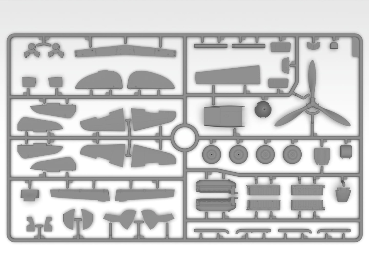 Zdjęcie dodatkowe produktu Yak-9K 1:32 ICM 32091