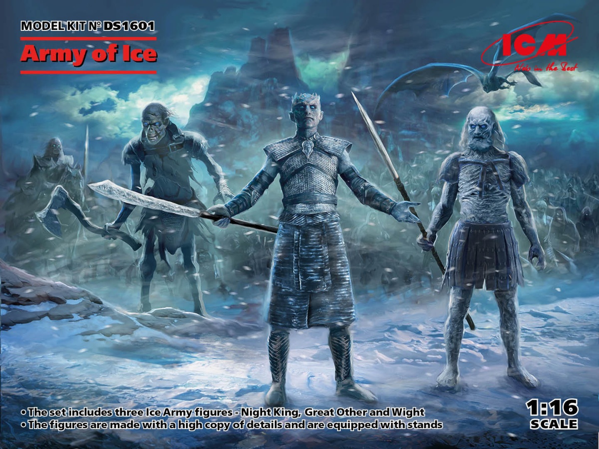 Zdjęcie główne produktu Army of Ice (Night King, Song of Ice and Fire) 1:16 ICM DS1601