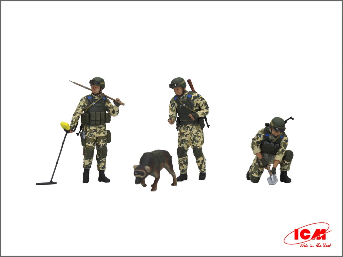 Zdjęcie dodatkowe produktu Sappers of UA (To be ahead, to save the life) 1:35 ICM 35753