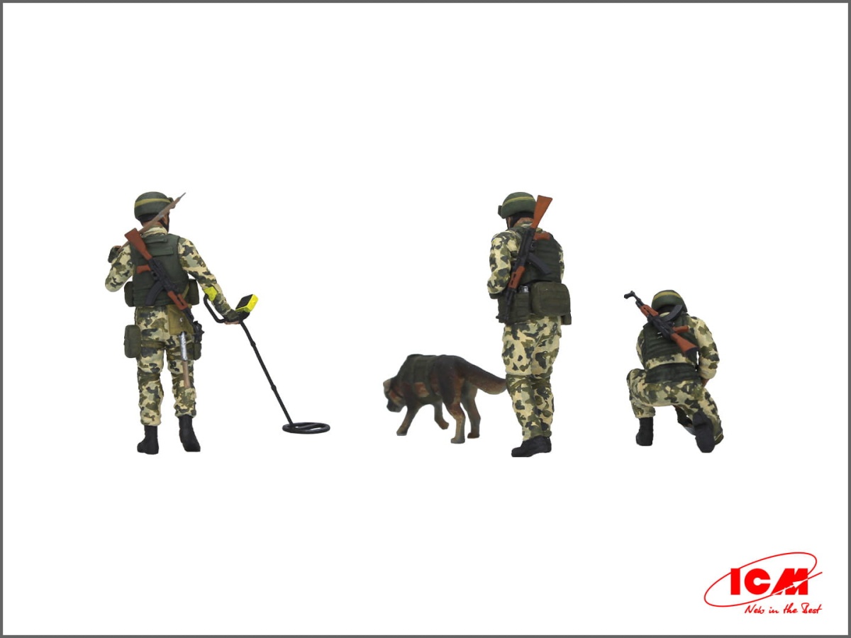 Zdjęcie dodatkowe produktu Sappers of UA (To be ahead, to save the life) 1:35 ICM 35753
