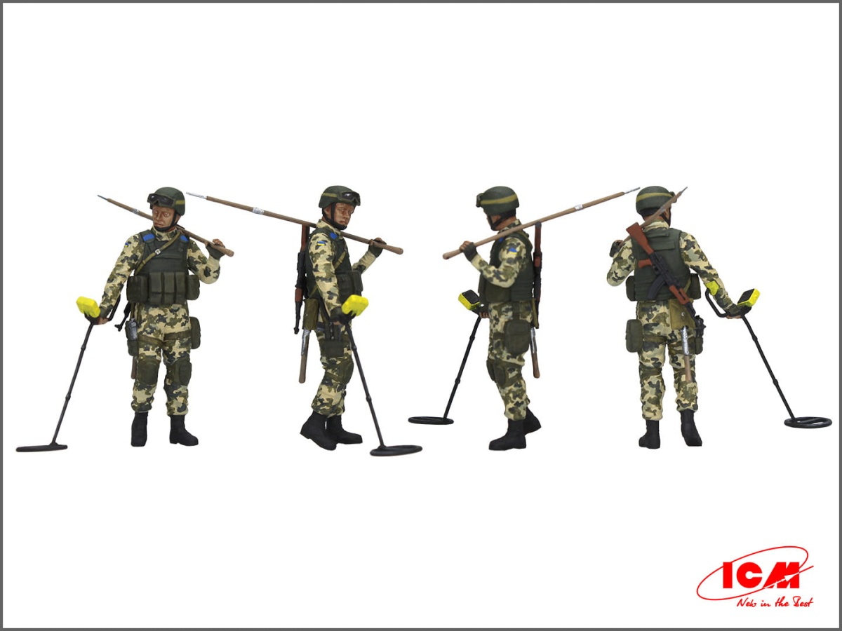 Zdjęcie dodatkowe produktu Sappers of UA (To be ahead, to save the life) 1:35 ICM 35753