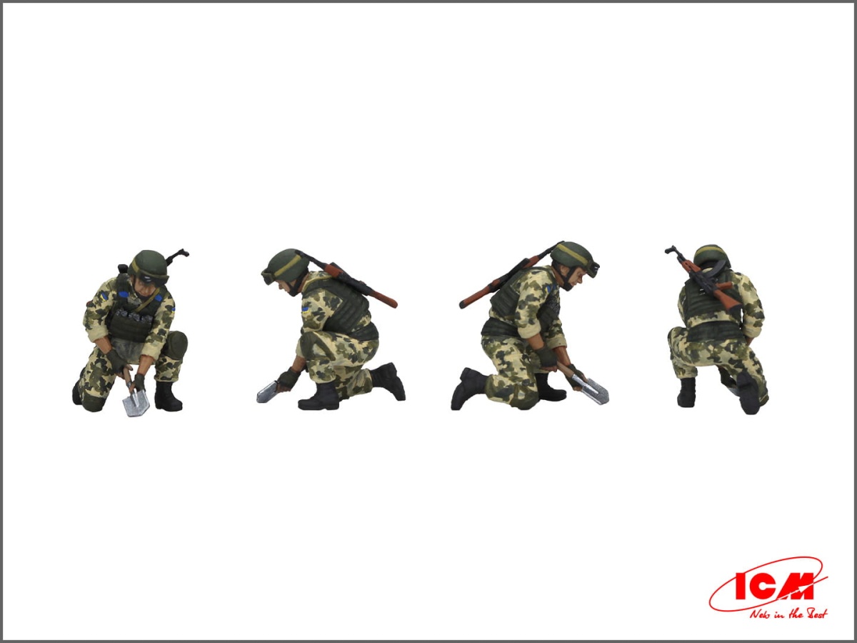 Zdjęcie dodatkowe produktu Sappers of UA (To be ahead, to save the life) 1:35 ICM 35753