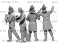 Zdjęcie dodatkowe produktu American Fire Truck Crew (1910s) 1:35 ICM 35622