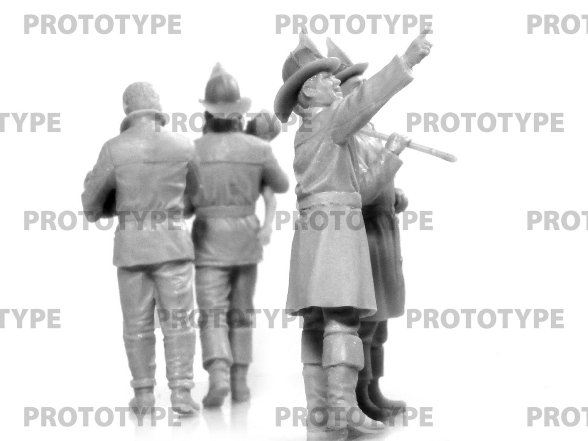 Zdjęcie dodatkowe produktu American Fire Truck Crew (1910s) 1:35 ICM 35622