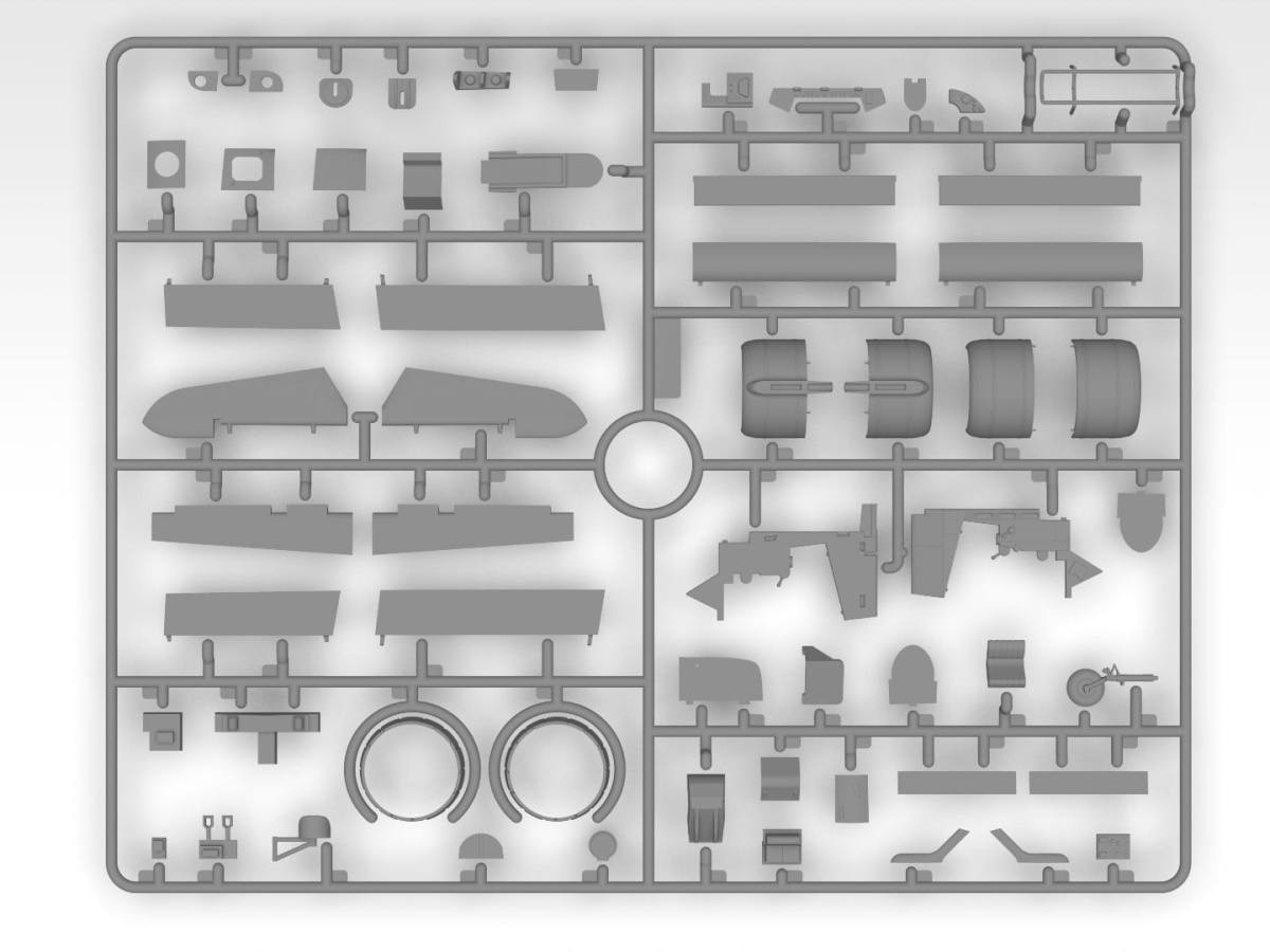 Zdjęcie dodatkowe produktu Bristol Beaufort Mk.IA with RAF pilots 1:48 ICM 48313