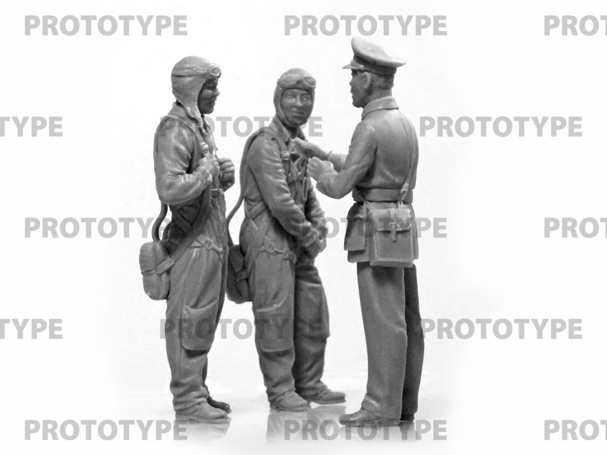 Zdjęcie dodatkowe produktu WWII China Guomindang AF Pilots 1:32 ICM 32115