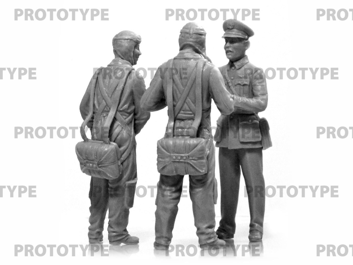 Zdjęcie dodatkowe produktu WWII China Guomindang AF Pilots 1:32 ICM 32115