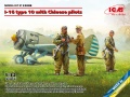 Zdjęcie główne produktu I-16 type 10 with Chinese pilots 1:32 ICM 32008