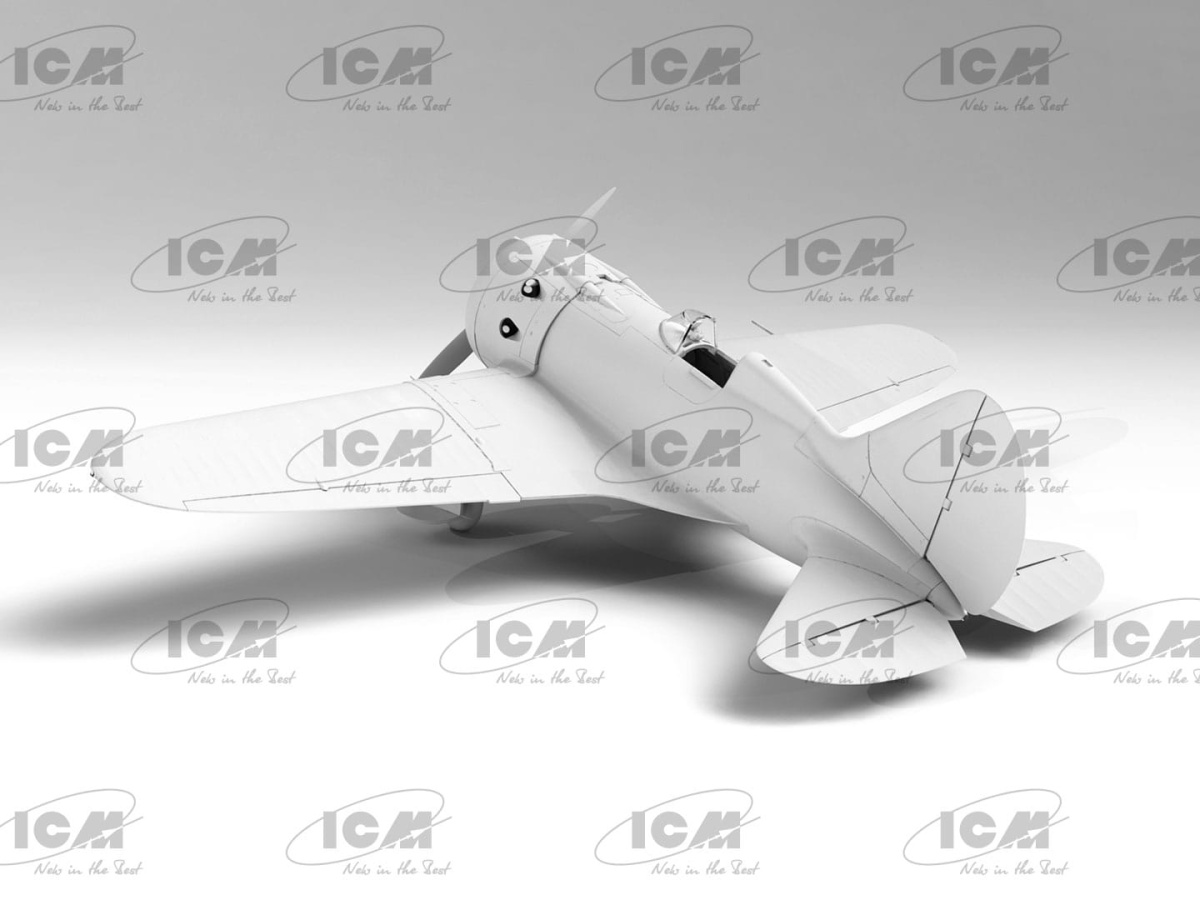 Zdjęcie dodatkowe produktu I-16 type 10 with Chinese pilots 1:32 ICM 32008