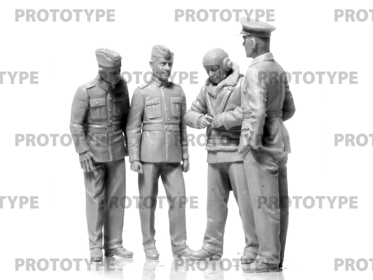 Zdjęcie dodatkowe produktu WWII RAF Cadets 1:32 ICM 32113