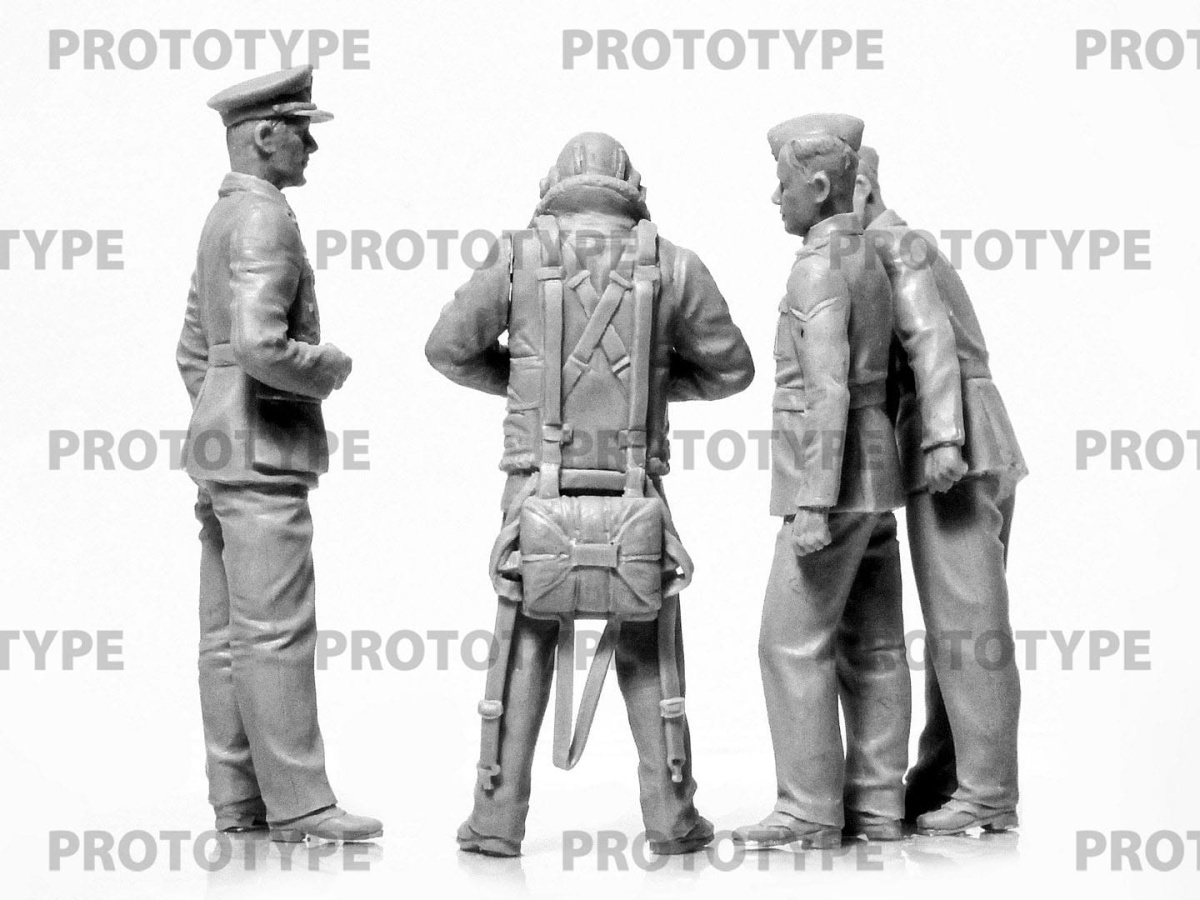 Zdjęcie dodatkowe produktu WWII RAF Cadets 1:32 ICM 32113
