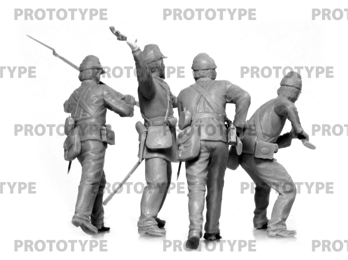 Zdjęcie dodatkowe produktu American Civil War Union Infantry. Set 2 1:35 ICM 35023