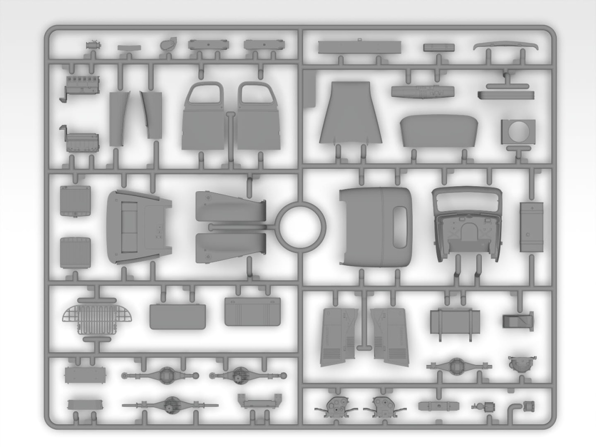 Zdjęcie dodatkowe produktu G7107 US Cargo Truck 1:35 ICM 35598