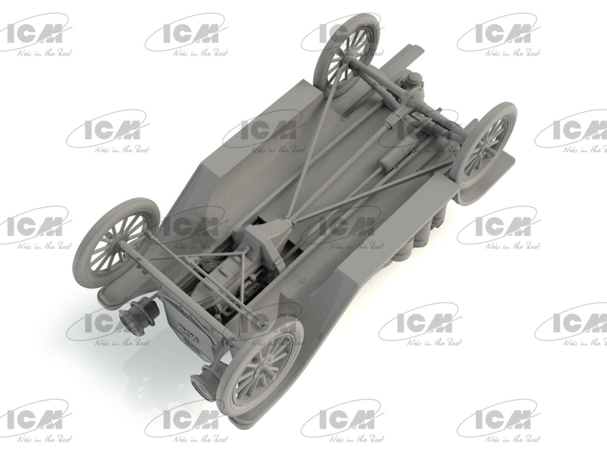 Zdjęcie dodatkowe produktu Model T 1914 Fire Truck with Crew 1:35 ICM 35606