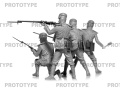 Zdjęcie dodatkowe produktu WWI Italian Infantry in armor (4 figurki) 1:35 ICM 35721